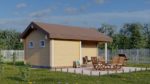 Баня в деревне Столбово | Строительство и проектировка домов из клееного бруса | СПБ