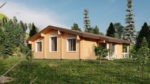 Дом в деревне Глаголево | Строительство и проектировка домов из клееного бруса | СПБ