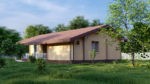 Дом в деревне Крюково | Строительство и проектировка домов из клееного бруса | СПБ