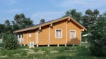 Дом в городе Саров | Строительство и проектировка домов из клееного бруса | СПБ