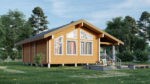 Дом в городе Саров | Строительство и проектировка домов из клееного бруса | СПБ